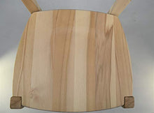 Tommychairs - Set 4 sedie modello Cuore per cucina bar e sala da pranzo, robusta struttura in legno di faggio levigato, non trattato, 100% naturale e seduta in legno