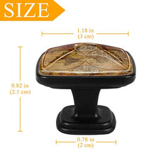 Mappa d'epoca (4) 4 PCS Pomelli per Porta, Pomolo per Mobile, Pomelli per Mobili con Viti, Maniglia per Armadietto, Pomelli per Porta, Pomelli per Cassetti per Porta, Armadio, Cassetto e Credenza