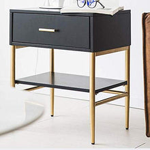 H-CAR Comodino di Lusso Nordico Leggero Comodino Semplice e Moderno per Camera da Letto Armadio Comodino Net Rosso Nero Cassetto Ins Cabinet