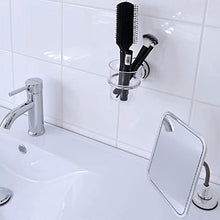 RIDDER Comfort - Specchio cosmetico con Ventosa, in Acciaio Inox, Colore: Argento 150 x 230 x 130 mm