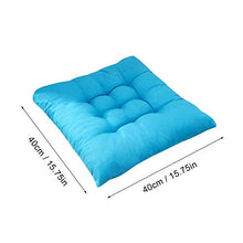 Cuscino per sedia, morbido, antiscivolo, con cinghie fisse, spessore quadrato, ideale per sedie da pranzo, casa, cucina, giardino, soggiorno, auto, ufficio, interni ed esterni