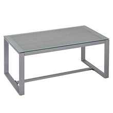 Outsunny Salotto da Giardino in Rattan, Set Mobili da Esterno con Divano da Giardino e Poltrona da Esterno, Grigio