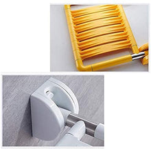 MIEMIE Sedile Pieghevole per Bagno, Sgabello per Doccia, Sgabello a Muro, Sgabello a Muro per Doccia, Sedile Antiscivolo per Uomo Anziano (Colore: Bianco)