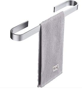 WANDOM Portasciugamani Bagno Punzonatura Singola Barra Bagno Portasciugamani Asta Appendiabiti Portasciugamani Creativo Appeso Portasciugamani
