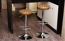 Tuqia Mobili Cucina Pranzo Sgabello, Regolabile in Altezza più Spesso Cuscino Bar Stool Ufficio dispensa Cafe Bar Restaurant contatore Altezza Sgabello Casa Arredamento