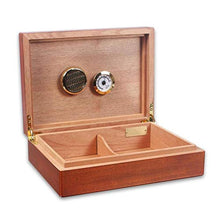 Cigar Box, Cigar Box Cigar Humidor Legno di Cedro Cigar Box Portatile Piccolo Humidor può Contenere 20 Alta qualità (Size : 29x21x8.5cm)