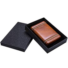 WangQ Cigar Box, Cigar Box idratante idratante Scatola Foderata con Legno di Cedro umidificazione Portatili 5 Sticks 2 Colori facoltativi humidor (Color : B)
