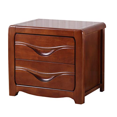 Yyqx Comodino Moda Tutti i comodini in Legno massello Camera da Letto Multifunzionale Semplice armadietto Comodini Letto