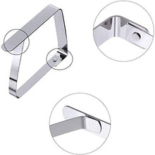 AnvFlik - Confezione da 15 mollette per tovaglia in acciaio INOX ispessite, per picnic, barbecue, matrimoni, feste fai da te