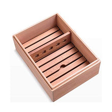 CLJ-LJ Cigar Box, Cigar Humidor, Legno di Cedro Cigar Box Good Mood, Good Life (Colore: Brown)