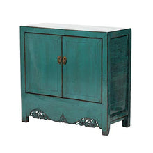 Yajutang - Cassettiera in legno massello anticato, stile cinese