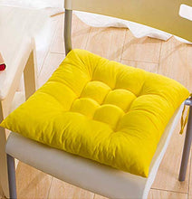 Pillowcase 4 Cuscini per sedie da Pranzo, Comodi Cuscini Quadrati, usati in Cucina, Camera da Letto, Soggiorno, Giardino, terrazza, ECC. 40 cm x 40 cm