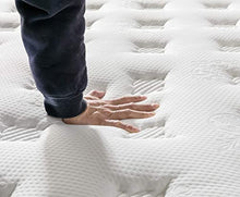 Vesgantti Materasso una Piazza e Mezza 140x200x24, 7 zone in Memory Foam, Molle Insacchettate Individuali, con stampa e cinturino per cucire, Confortevole e Traspirante, Rigidità Media, Sottovuoto
