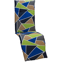 beo Cuscini per sedie a Sdraio da Giardino Saumauflage per Relax sedie graphisches Design, Circa 175 x 48 x 6 cm, Multicolore