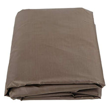 HERCHR Fodera per Altalena da Patio, Cuscino per Sedile Altalena a 3 posti per Giardino Esterno, 150 x 50 x 10 cm(caffè)