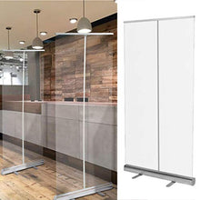 Divisore Pop Up in Plastica, Schermo Di Protezione Da Starnuti, Schermi Protettivi Trasparenti, Stand Alone, Per Scrivanie, Nail Salons, Ristoranti E Bar, 800 Mm X 2000 Mm