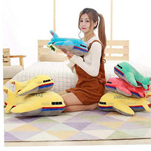 Aereo del Modello del Giocattolo della Peluche Ripiene Cuscino Abbraccio Cuscino Morbido Lanuginoso Cuscino del Fumetto Bello Sveglio di Kawaii Regalo di Compleanno 40 Centimetri 1pc