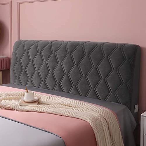 uyeoco Copritestiera Letto Copertura/Copri Testata Letto Matrimoniale/Singolo Imbottito Versione AggiornataIn Fodera Elastica Protezione, Coprire Antipolvere in Cotone Cover