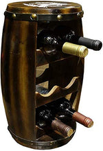 GPWDSN Botti di Rovere Puro, Portabottiglie per Vino Portabottiglie in Legno Modellazione di Botti in Legno massello per casa di Famiglia Bancone Bar Hotel Ristorante Occidentale Portabottiglie des