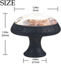 Bulldog francese stanco carino Pomelli per Porta Set di 4 Pomelli per Mobili Manopole per Cassetti Cucina Armadio Vetro