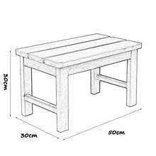 HYYDP Bagno Sgabello Sgabelli da Doccia/Vasca Sgabello da Doccia in Legno Sgabello in Legno Piatto Cambia Scarpe Sgabello Be Applicable Compatible for Anziani/disabili Antiscivolo Sedile da Doccia