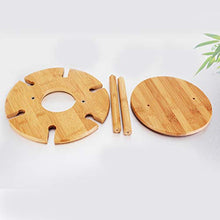 TOPBATHY Porta bicchiere di vino di lusso, portabottiglie di vino in legno massello a testa in giù Portabottiglie a calice appeso con 6 portabottiglie 1 portabottiglie per vino