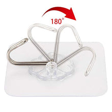 fanshiontide 40pcs Ganci Adesivi Trasparenti Gancio Appiccicoso Gancio a Parete Gancio Forte Gancio Appiccicoso Asciugamano da Bagno Riutilizzabile Gancio a Soffitto