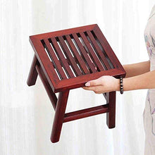 Mobili per Sala da Pranzo Sgabello per Uso Domestico Sgabello per Bambini in Mogano Sgabello Piccolo in Legno Poggiapiedi per Bambini Sgabello da Bagno in Legno Sgabello Antiscivolo Panca in legn