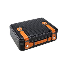CLJ-LJ Cigar Box Set Cigar Box Portable Set da Viaggio Cigar Idratante portasigarette Nero può Tenere 25 Cigars [Senza Sigaro] Good Mood, Good Life