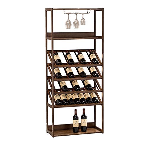 Ripiani per vino da appoggio Titolare armadietto del vino bagagli stand ampi ripiani Capacità di memoria Supporto for Bar domestica Governo del vino Piano Wine Cooler Cantina for vini Rack Piccolo por