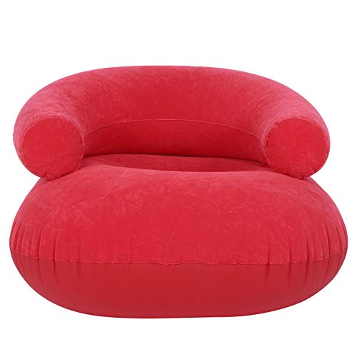 Gxju - Mobili da giardino e da esterno, per camera da letto, balcone, divano singolo e piccolo, colore: rosso gonfiabile