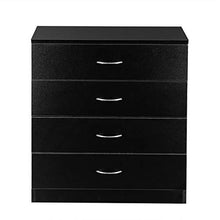 Infilm, cassettiera moderna in legno con 4 cassetti, per camera da letto, armadio, ingresso, corridoio, stanza dei bambini