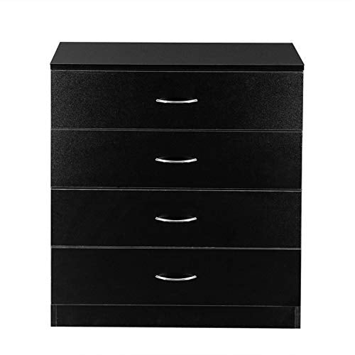 Infilm, cassettiera moderna in legno con 4 cassetti, per camera da letto, armadio, ingresso, corridoio, stanza dei bambini