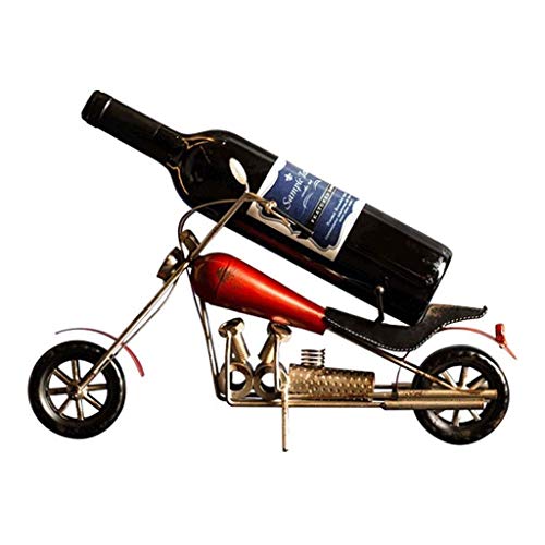 Porta Bottiglie da Vino Portabottiglie per Vino Harley Wine Rack Holder Ferro Immagini di vino Governo del vino Tatuaggi inaugurazione della casa nuova casa da regalo Scaffale per Vino Porta Bottiglie