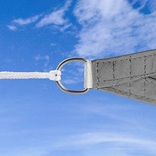Lanbent Vele Parasole Impermeabile Triangolare, 95% Protezione Raggi UV per Posto Auto Coperto e Pergola, per Esterno, Giardino, Terrazza e Campeggio Tenda Parasole