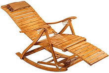 Reclinabili Bamboo Sedia a Dondolo Bambino Sedia Pieghevole per Adulti Casa Poltrona Sedia Cool Sedie Fretta Sedia anziana Pranzo Pranzo Pranzo Sedia