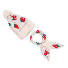 SOIMISS 1 Set Autunno Inverno Bambini Cappello Caldo Sciarpa Set Adorabile Berretto Caldo Fazzoletto da Collo