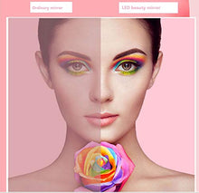 Specchio Per Il Trucco A Led Con Illuminazione, Luce Per Integratori Di Bellezza, Lampada Da Tavolo Luminosa Di Bellezza, Lampada Di Ricarica Per Desktop Da Tavolo