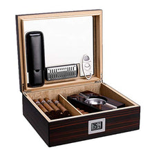 Umidificatori Humidor Humidor per Sigari Humidor Trasparente per Finestre Humidor Idratante A umidità Costante Humidor Trasparente per Tetto Apribile Humidor di Grande capacità