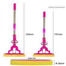 SSAYY Spray Mop Pulizia della Casa Spugna Mop Pulizia del Pavimento Mop Pieghevole Assorbente Spremere Acqua Magic Mop Piastrelle in Ceramica Strumenti per La Pulizia della Casa