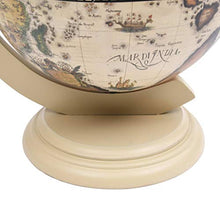vidaXL Legno di Eucalipto Minibar a Forma di Globo con Supporto Elegante Robusto Moderno Cantinetta Portabottiglie Bicchieri da Tavola Bianco