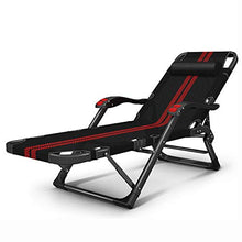 BJH Sedia Pieghevole Sedia Portatile Regolabile Supporta 200 kg Sedia Pieghevole Zero Gravity Sedie reclinabili Sedie a Sdraio Poltrona Giardino Spiaggia