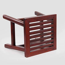Mobili per Sala da Pranzo Sgabello per Uso Domestico Sgabello per Bambini in Mogano Sgabello Piccolo in Legno Poggiapiedi per Bambini Sgabello da Bagno in Legno Sgabello Antiscivolo Panca in legn