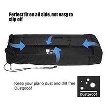 Conkergo Pianta Elettronico Polvere di Polvere Polvere di Polvere □ Protezione Impermeabile Protezione Prodotti per La Casa Prodotti (Black 88 Key)