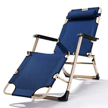 Generic Brands Sedia a Sdraio Regolabile per Sedia a Sdraio a gravità Zero reclinabili per Patio Esterno da Spiaggia Prato da Campeggio Sgabello Pieghevole Resistente