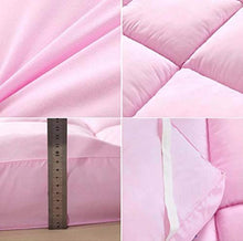 YOLL Pieghevole Futon Materasso Matrimoniale Singolo da Terra Tatami stuoie, Portatile Trapuntato Stile Giapponese Futon Rilievo di Materasso Materasso resistente traspirante/pink /