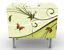 Apalis Design Vanity SummerTime 60 x 55 x 35 cm, Piccolo, Largo 60 cm, Regolabile, lavandino, lavabo, Rubinetto per lavabo da Bagno, Armadio, unità di Base, Bagno, Narrow, Flat