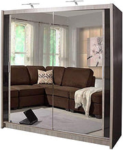 90 centimetri / 120 CM / 150 centimetri / 150 cm con LED / 180 CM / 203 centimetri/specchio armadio scorrevole 2 o 3,C-203 cm