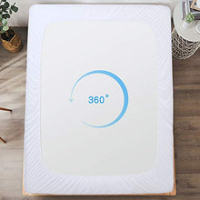 Yoofoss Coprimaterasso Impermeabile Singolo 90x190/200cm Proteggi Materasso Traspirante 100% Tencel Antiacari e Antibatterico