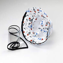 EXCEART Visiera di Sicurezza per Visiera per Bambini Visiera Protettiva Cappello a Pieno Facciale Cappello a Secchiello Esterno Anti-UV Anti-Schizzi (Circonferenza 46Cm)